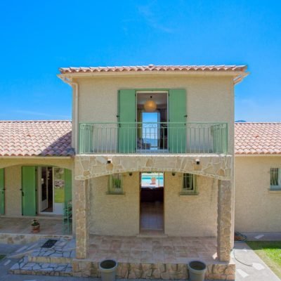L'arrière de la maison