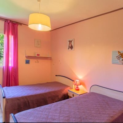 La seule chambre avec lits double